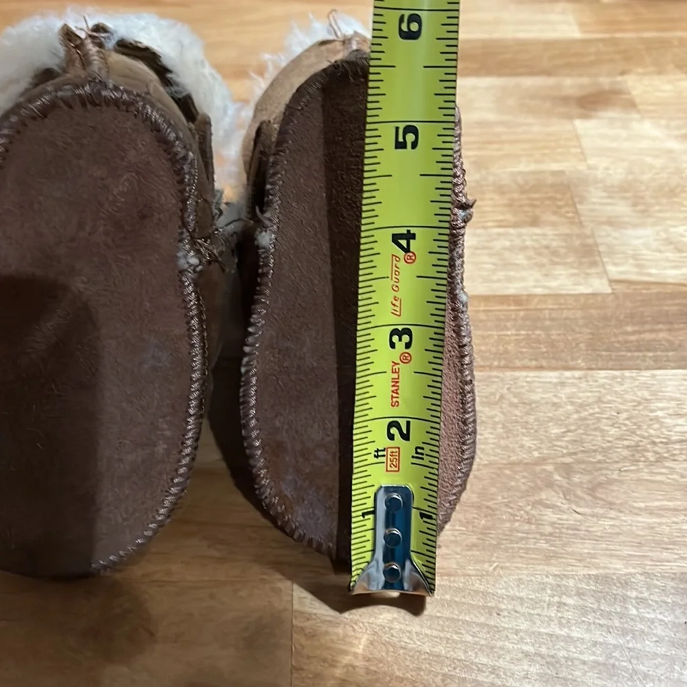 BearPaw 12-18 Month Infant Brown Baby Booties